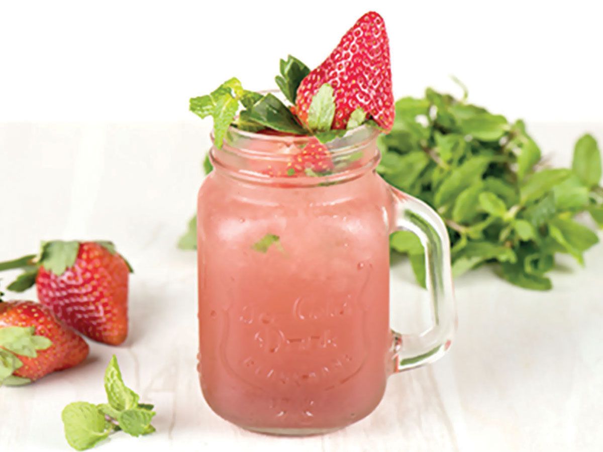 Strawberry mojito