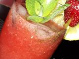 Strawberry mojito
