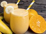 Fresh banana juice
