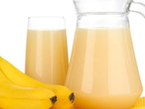 Banana with Milk Juice