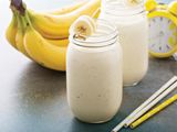 Banana With Milk Juice