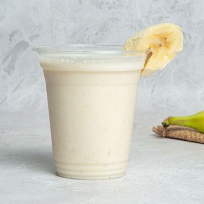 Banana With Milk Juice