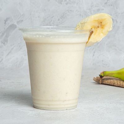 Banana with Milk Natural Juice