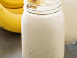 Banana With Milk And Honey Juice