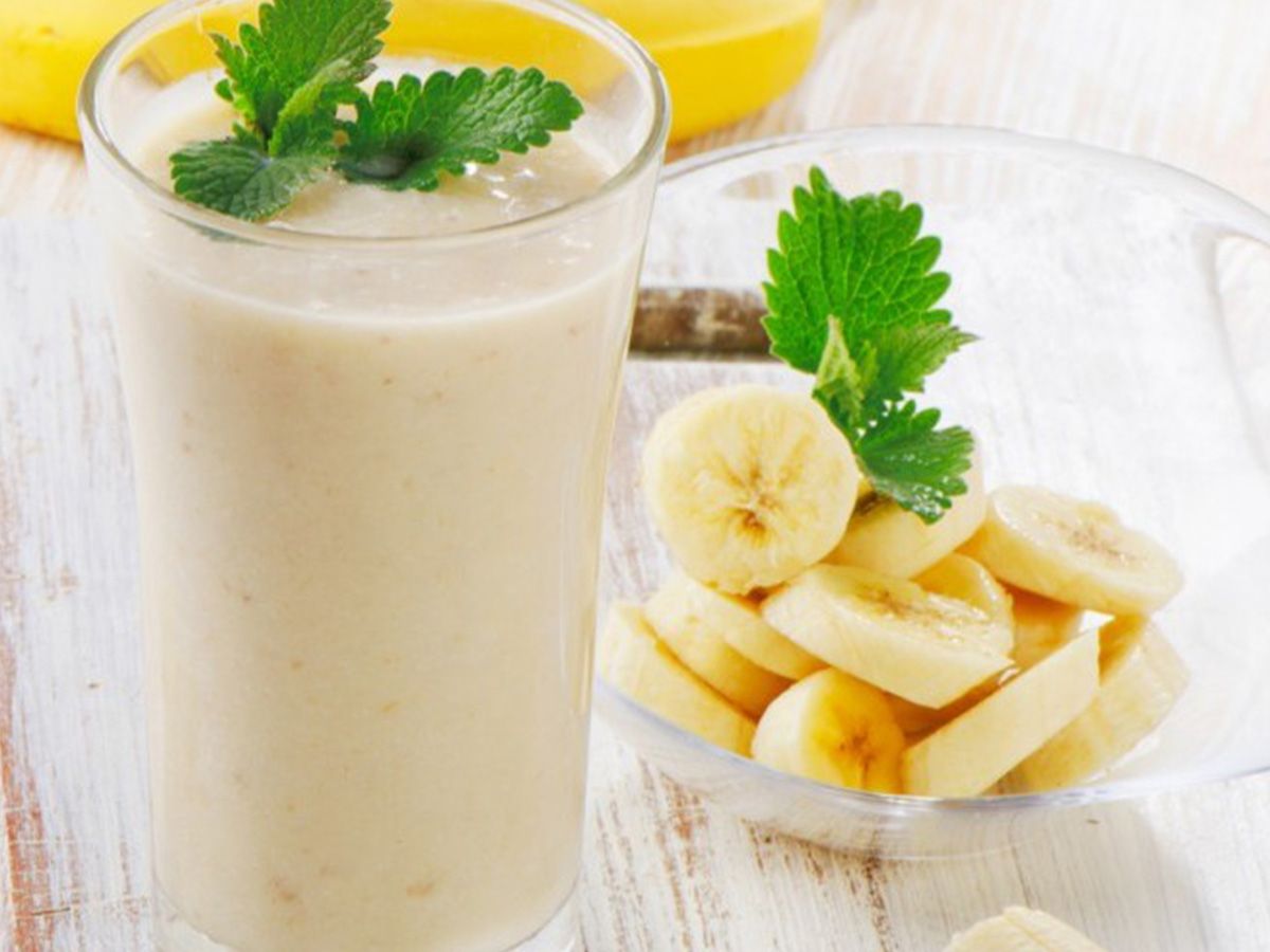 Banana milk juice