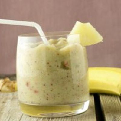 Banana With Milk Juice