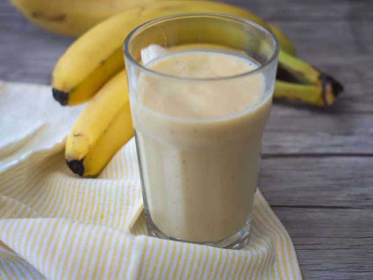 Fresh Banana Milk Juice
