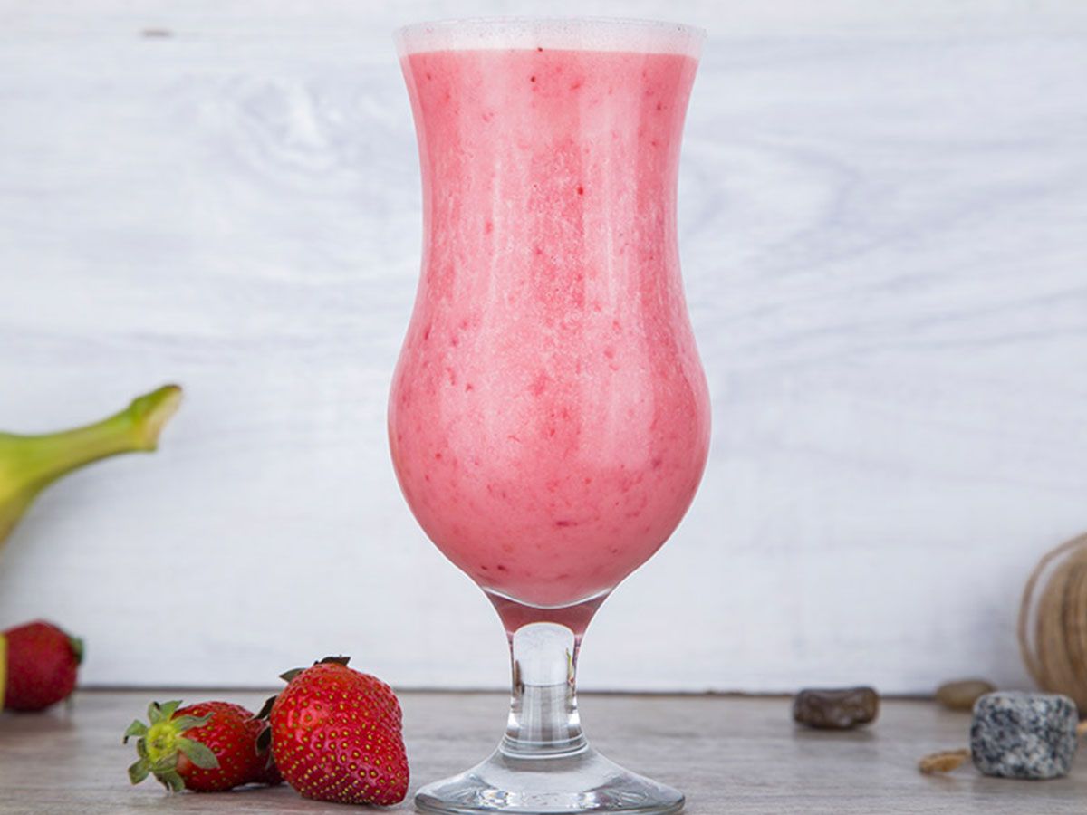 Strawberry Banana Cocktail