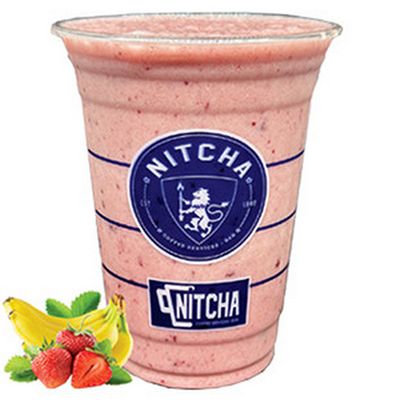 banana strawberry milk juice