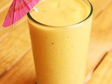 Banana With Milk And Kiwi Cocktail