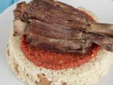 Veal Shank With Fattah