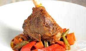 Plain Mutton Shank Platter