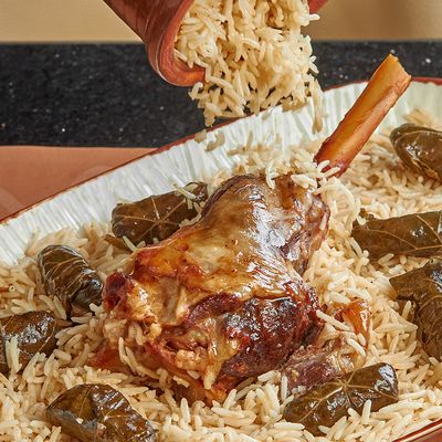 Lamb Shank Grilled