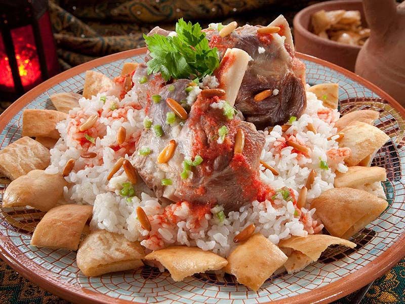 Mutton Shank With Fatteh
