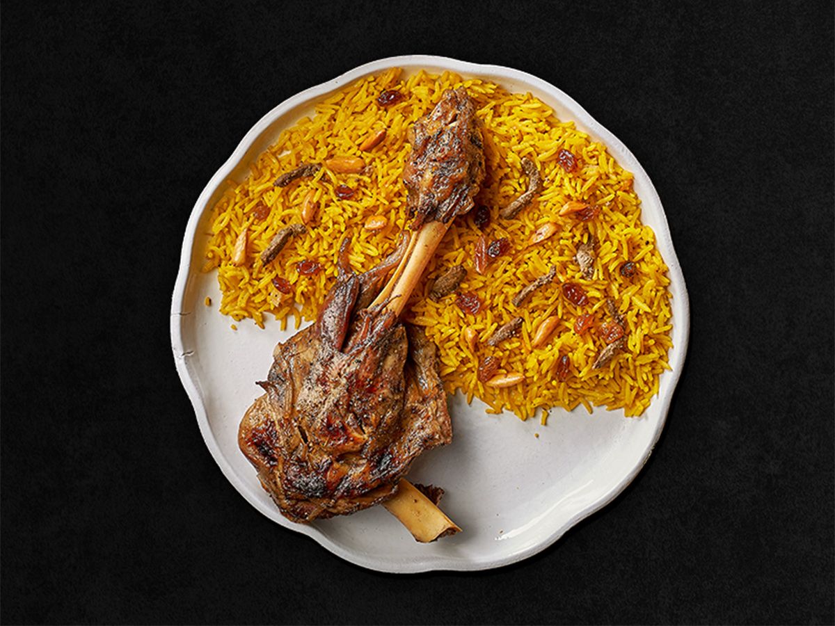Shank With Khalta Rice