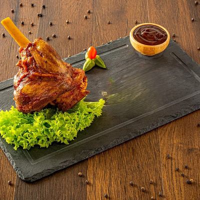 Charcoal Lamb Shank