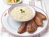Shank And Rice Platter