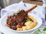 Mutton shank fatteh Platter