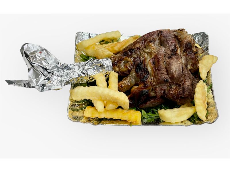 Grilled Lamb Shank