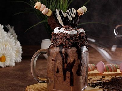 Mocha Brownies Frappe