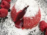 Red Velvet Molten Cake