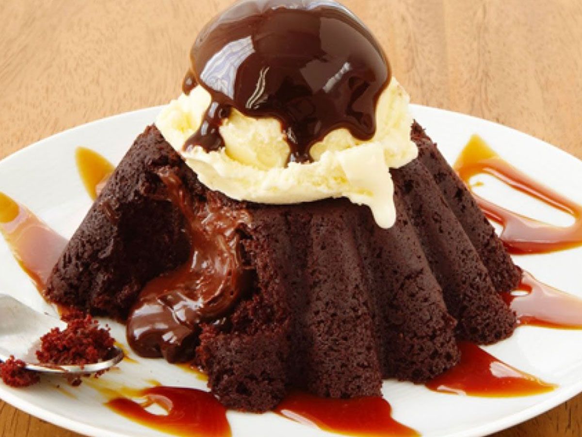 Molten Cake Ice Cream