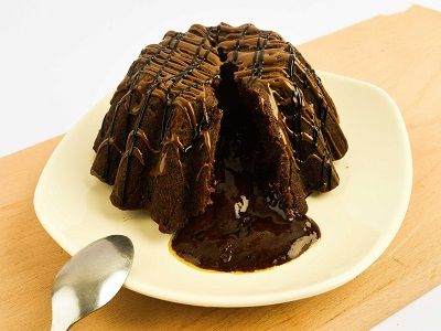 Pistachio Molten Cake