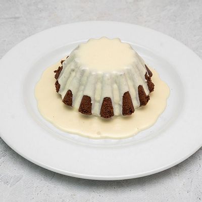 Molten Cake with Sauce