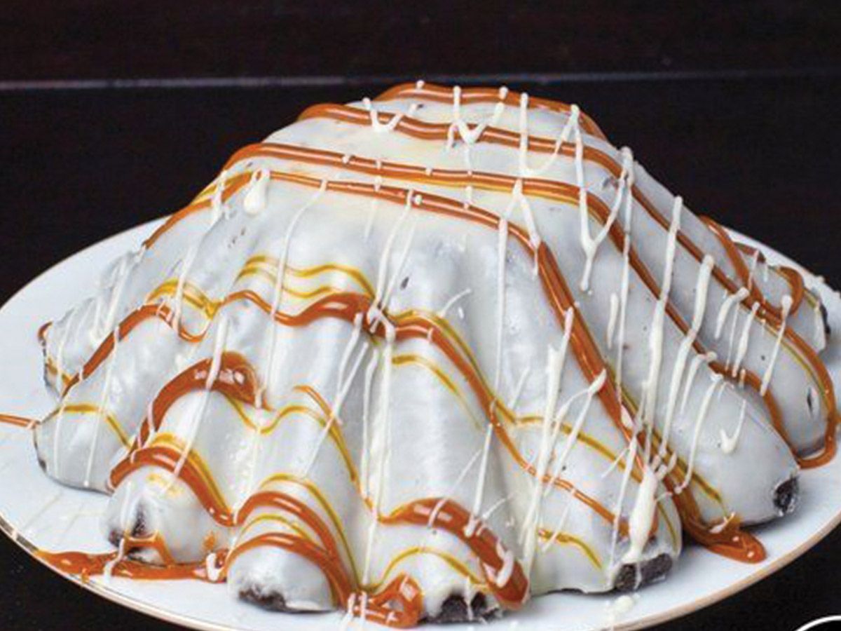 molten cake white