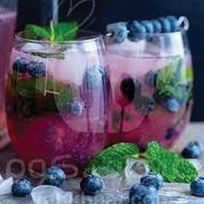 Blueberry mojito