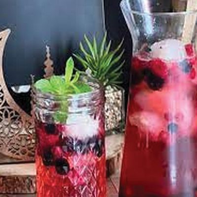 Berry mojito