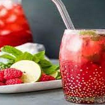 Red berry mojito