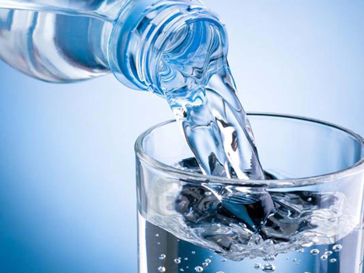 Large mineral water