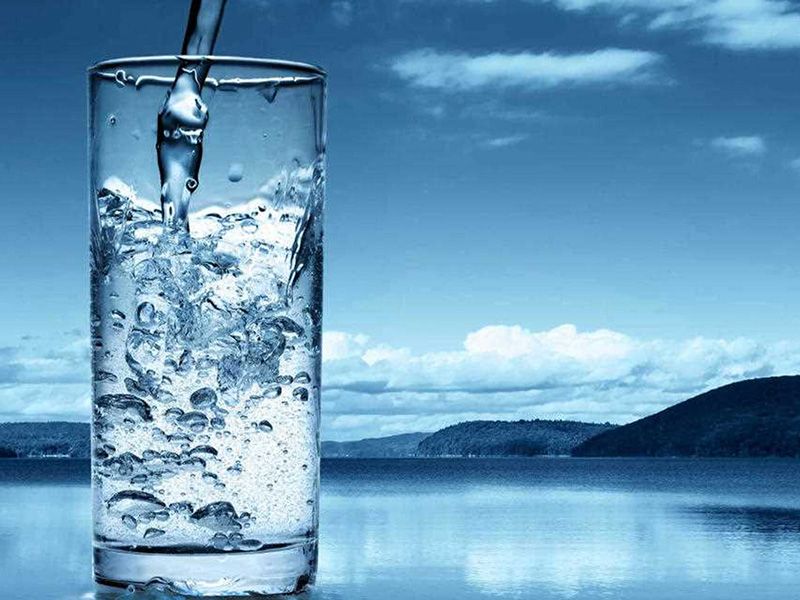 Large mineral water