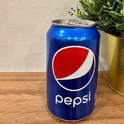 Large can of carbonated water