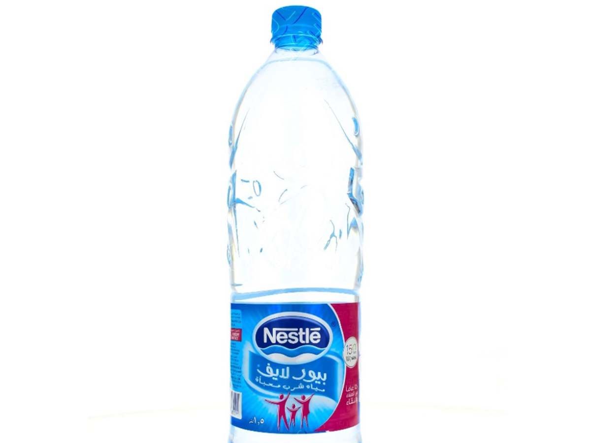 Large mineral water