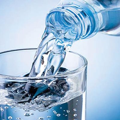large mineral water