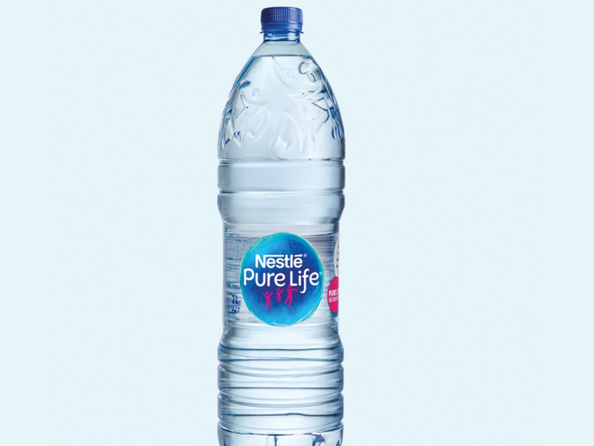 Large mineral water