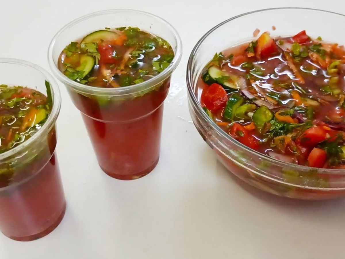 Salad water