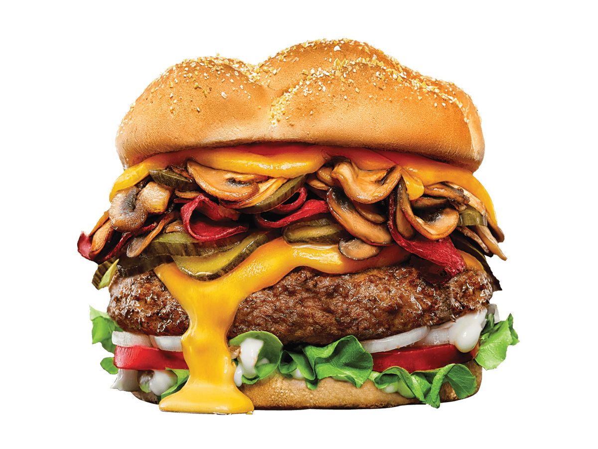 Mega Mushroom Burger 150 G