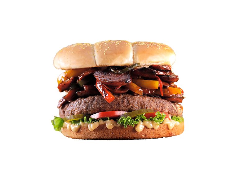 Mexican Beef Burger Sandwich