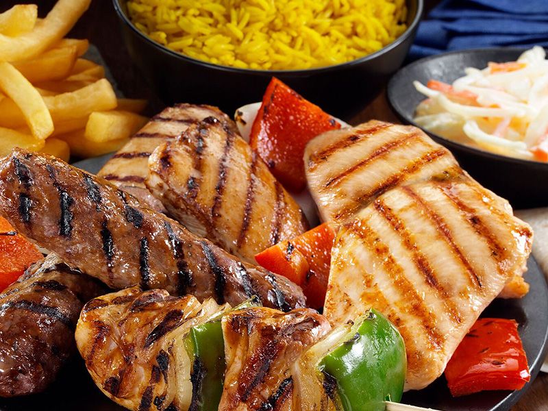 Grilled Mix Chicken Platter