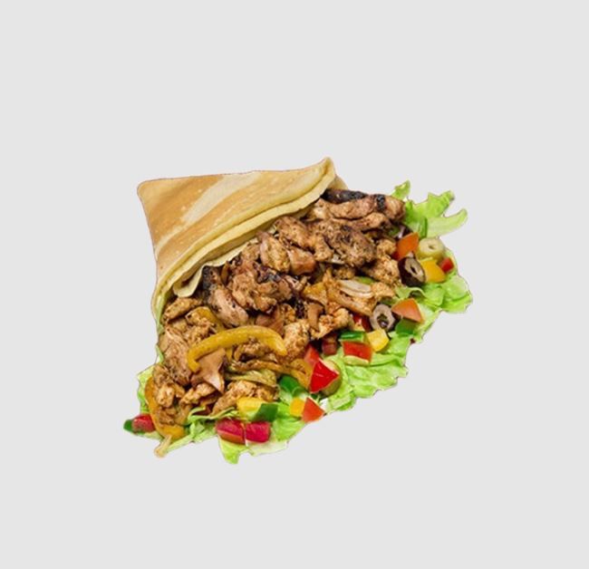 Super mix grill crepe