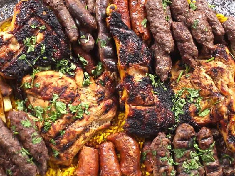 Grilled Mix Meat Platter
