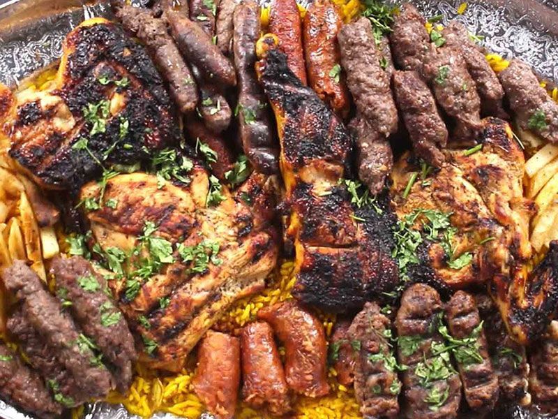 Mix Grilled Meat Platter