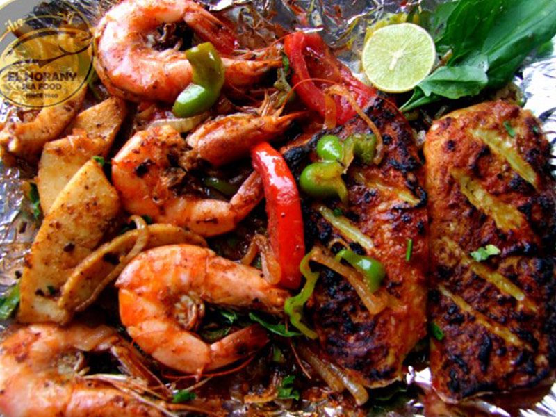 Mix Grilled Seafood Platter