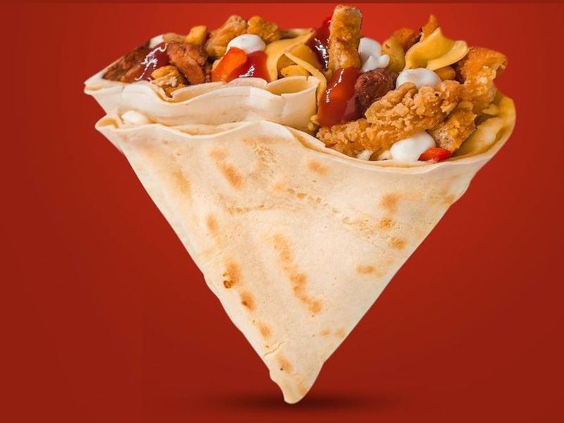 Mix Chicken Crepe