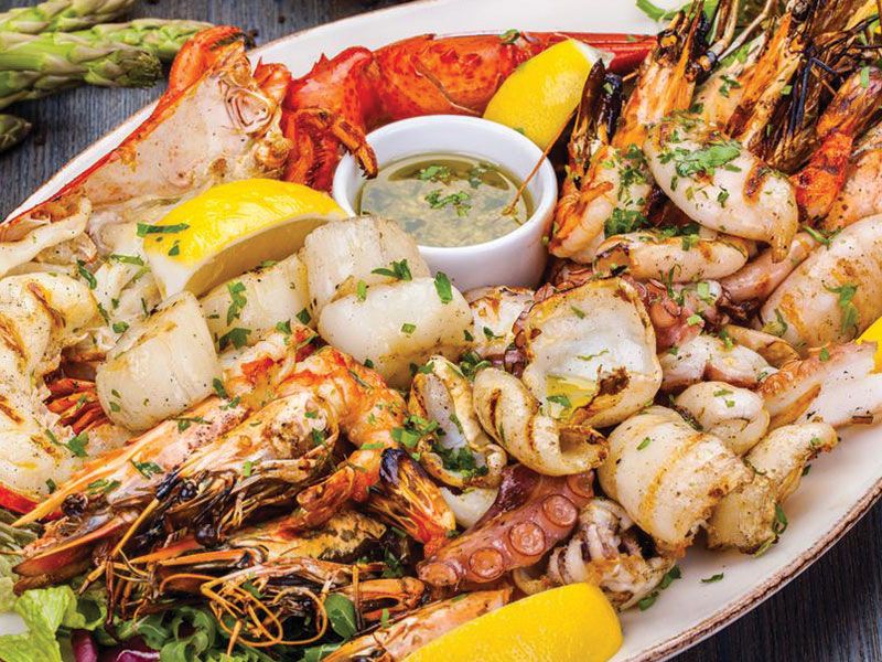 Mix Fried Seafood