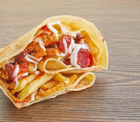 Mix Chicken Crepe