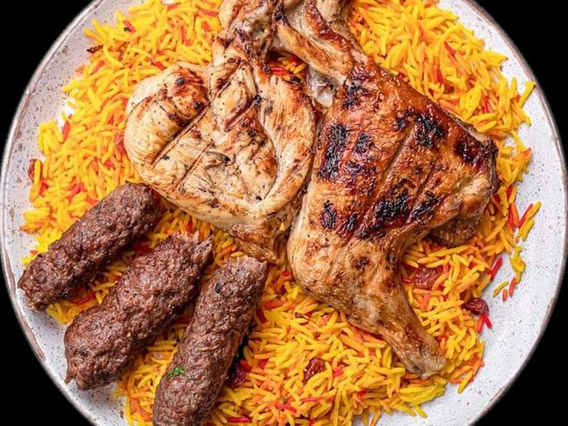 Half Chicken With 1/8 Kilo Of Kofta